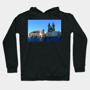 Old town square in Prague Hoodie